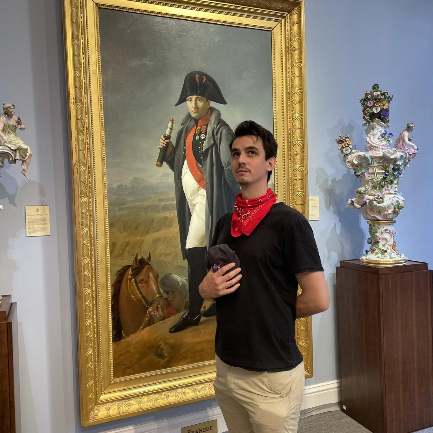 Dylan honoring his French heritage in New Orleans