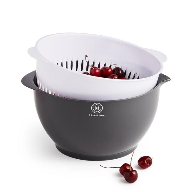 Martha Stewart Collection 2-Pc. Colander Bowl Set, Created for Macy's