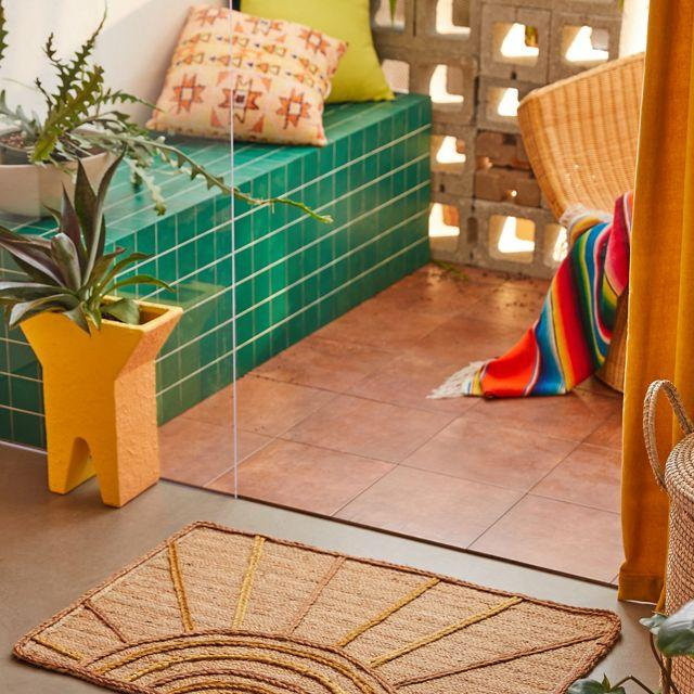 Sunrise Jute Rug - Multi Colored