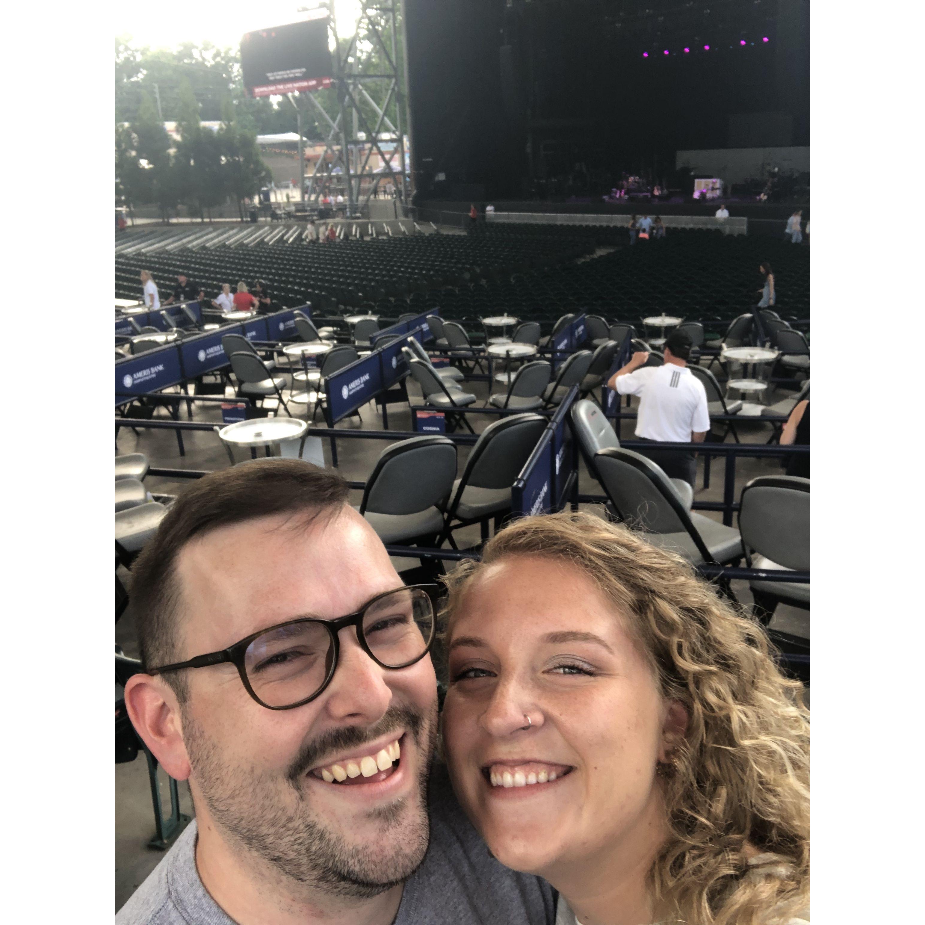 concerts in the summer are sweeter together! 