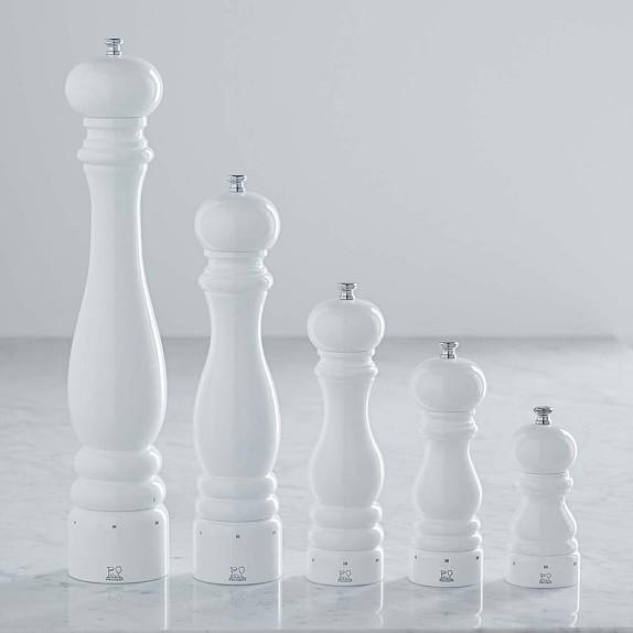 Peugeot Paris U Select White Salt & Pepper 7" Mill Set (1 Salt / 1 Pepper Mill)