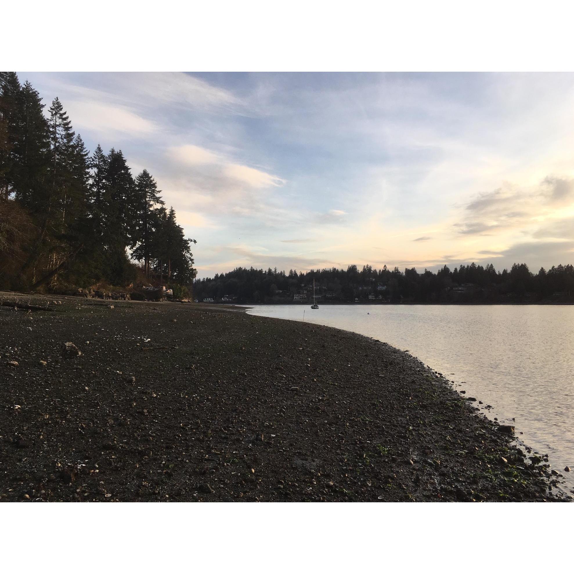 South into Phinney Bay