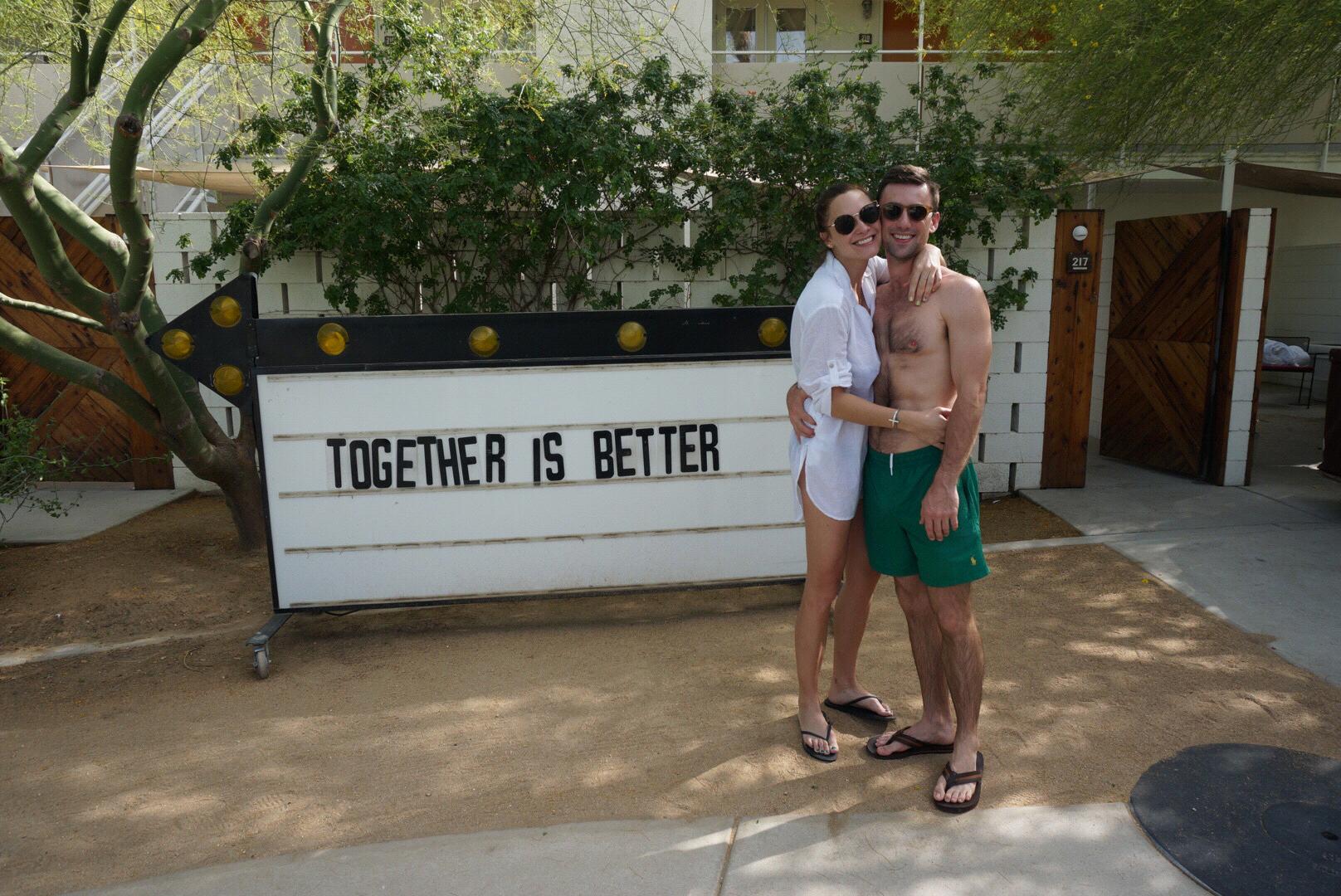 That was the beginning of the end, so they say. They’ve been “more than friends” ever since.
