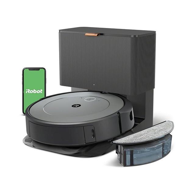 iRobot Roomba Combo i3+ (3574) Robot Vacuum & Mop - Empties Itself for Up to 60 Days, Clean by Room with Smart Mapping, Compatible with Alexa, Personalized Cleaning