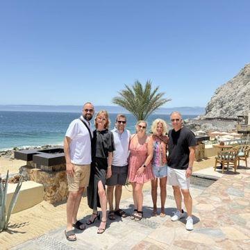 Cabo, Mexico with Dylan's Family