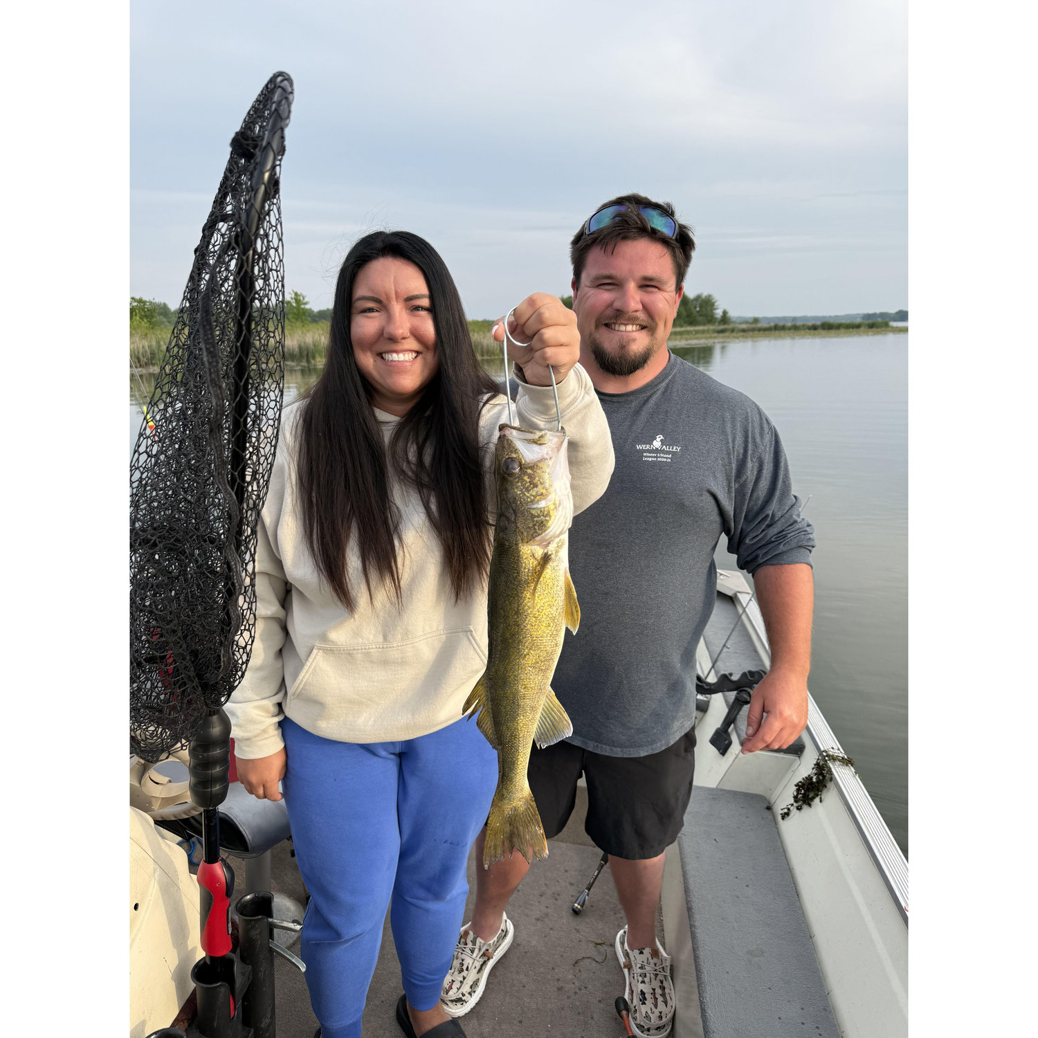 Fishing on Lake Nagawicka