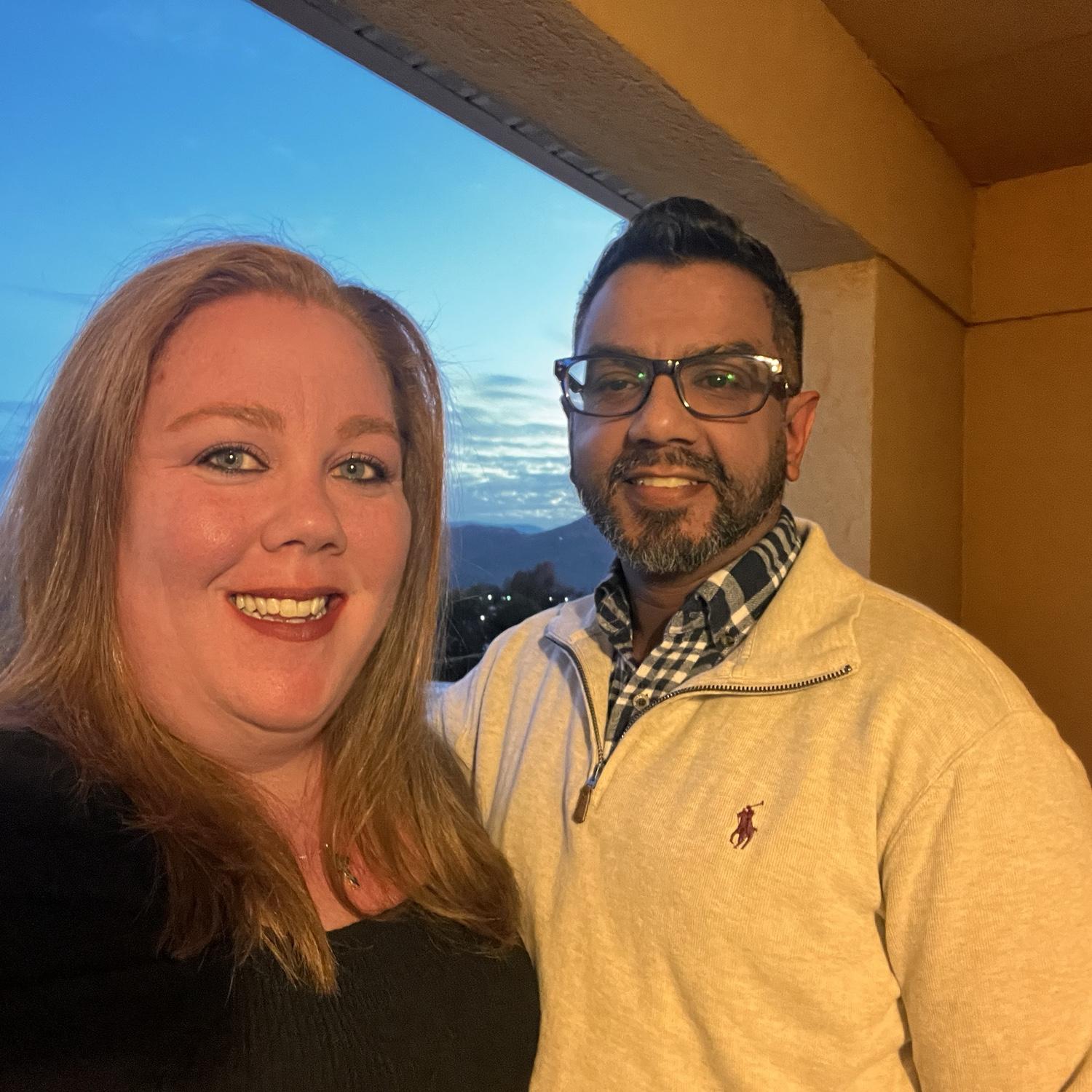 This was the night Rohit proposed... I had no idea what was coming!