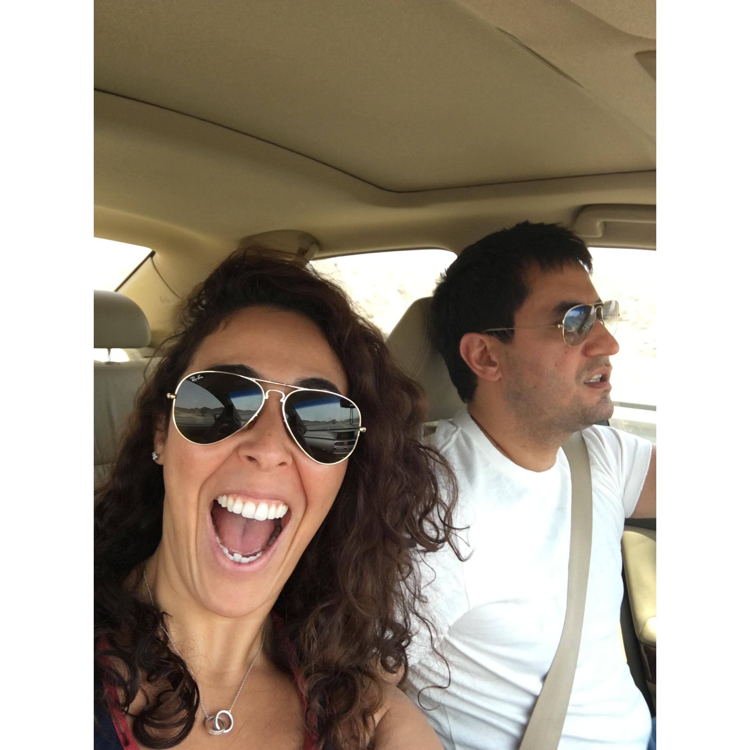 Road trip shenanigans