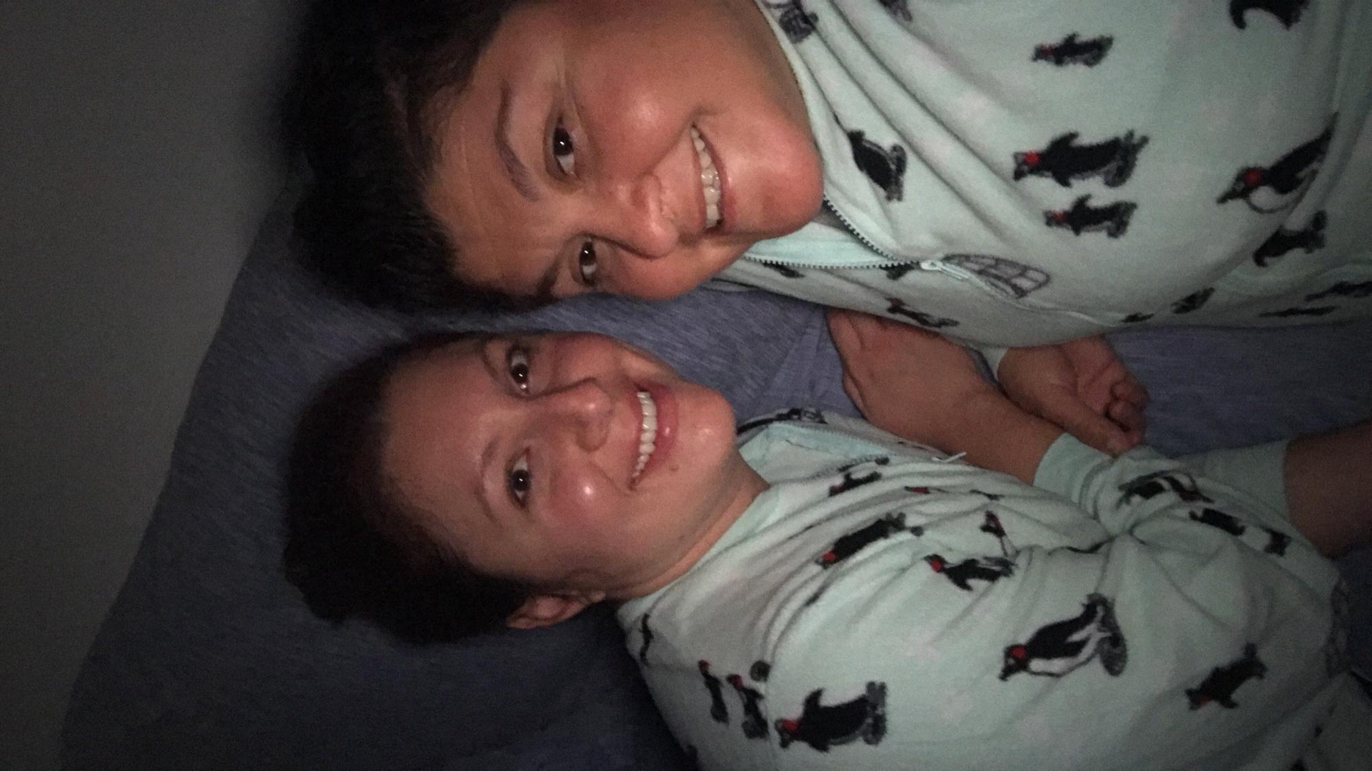 You know there is something special when you've bought the same onsie before meeting each other.