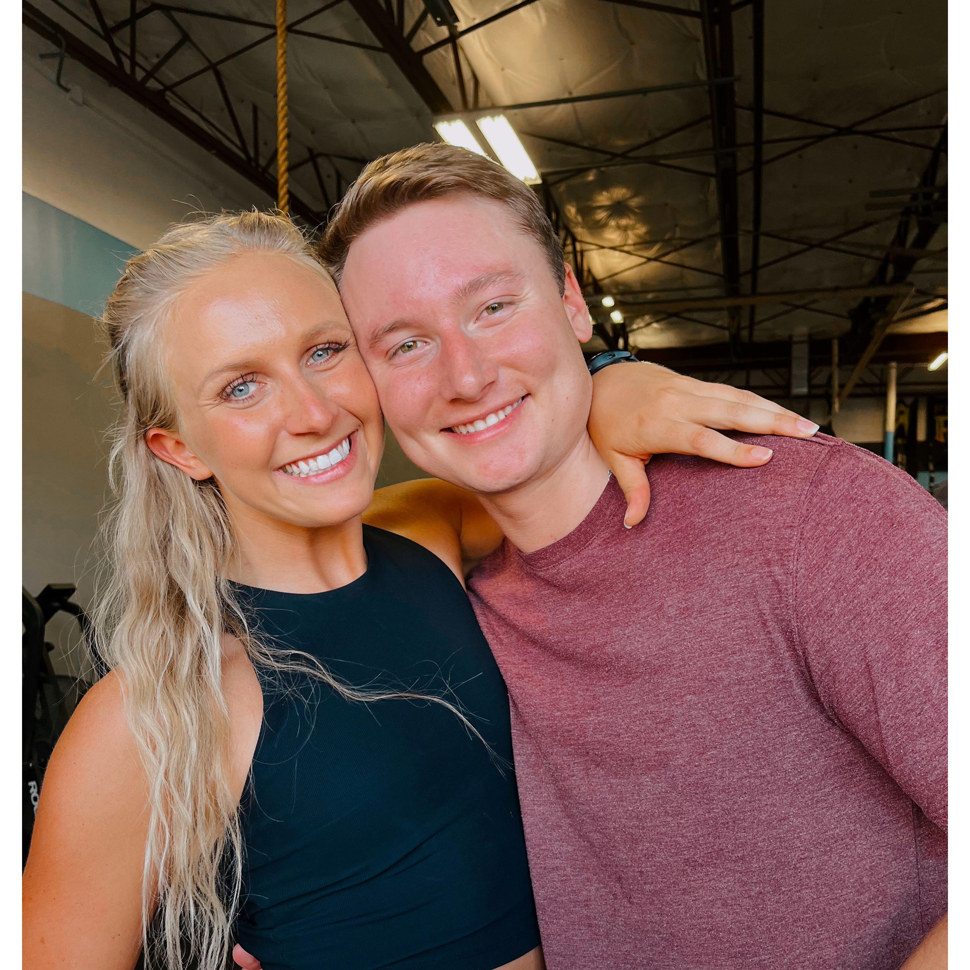 Dalton's first time stepping into a CrossFit gym (no, it was not to work out)