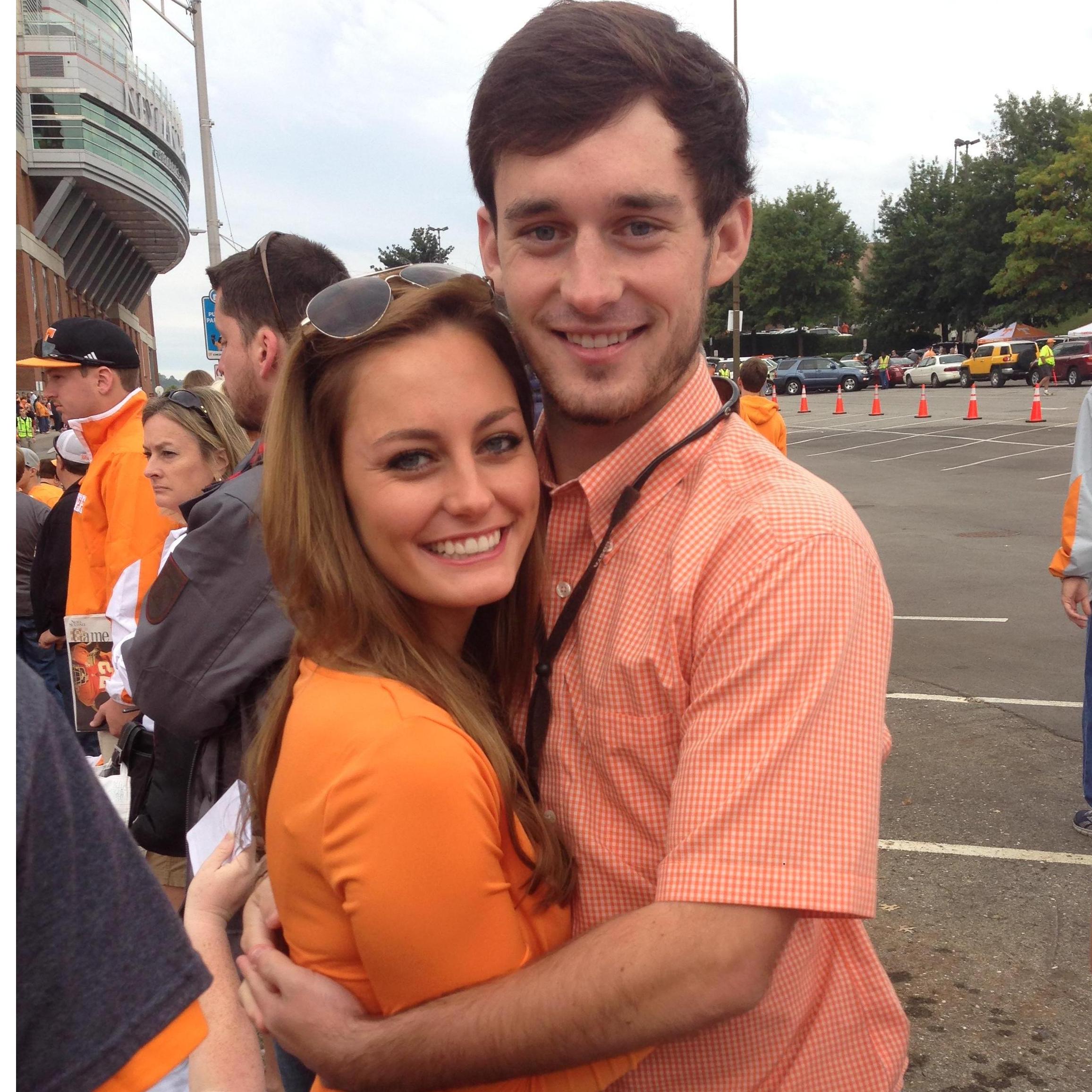 October 19, 2013: One of our many college weekends spent cheering on the vols!