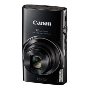 Canon - PowerShot ELPH 360 HS A Full HD Video 20.2-Megapixel Digital Camera - Black