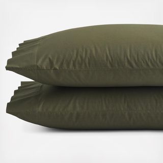 Company Cotton Garment Washed Percale Pillowcase, Set of 2