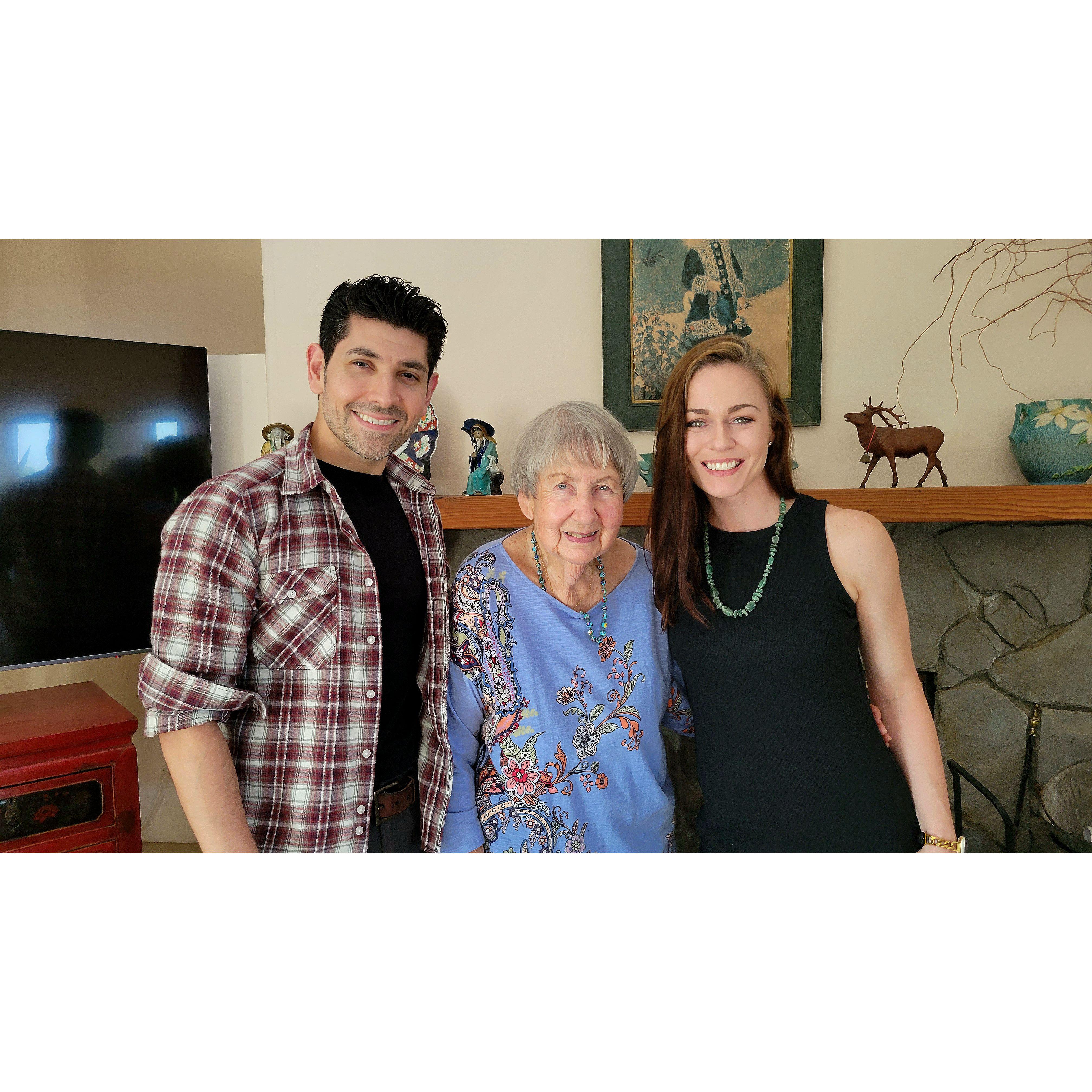 Visit with Grandma Gloria - Santa Barbara, CA
