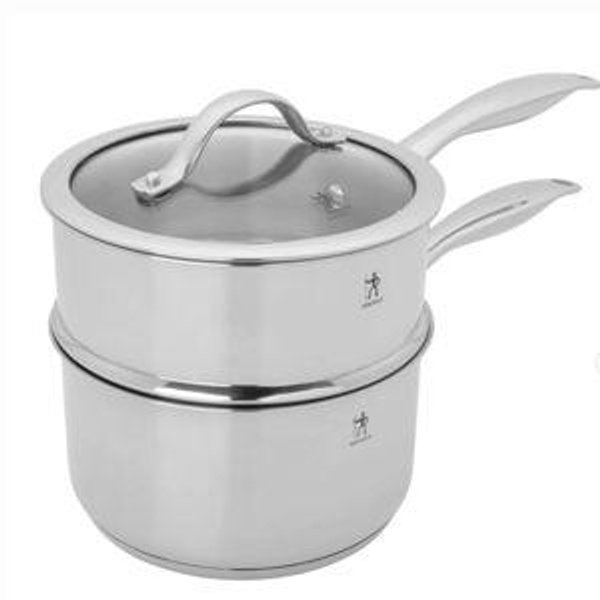2.5 qt, Stainless Steel, Steamer And Sauce Pan With Lid | Henckels US