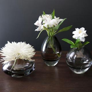 Glass Smooth 3-Piece Bud Vase