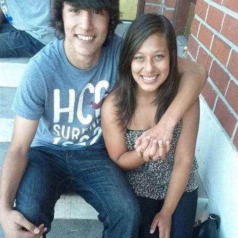 One of our first pictures together.