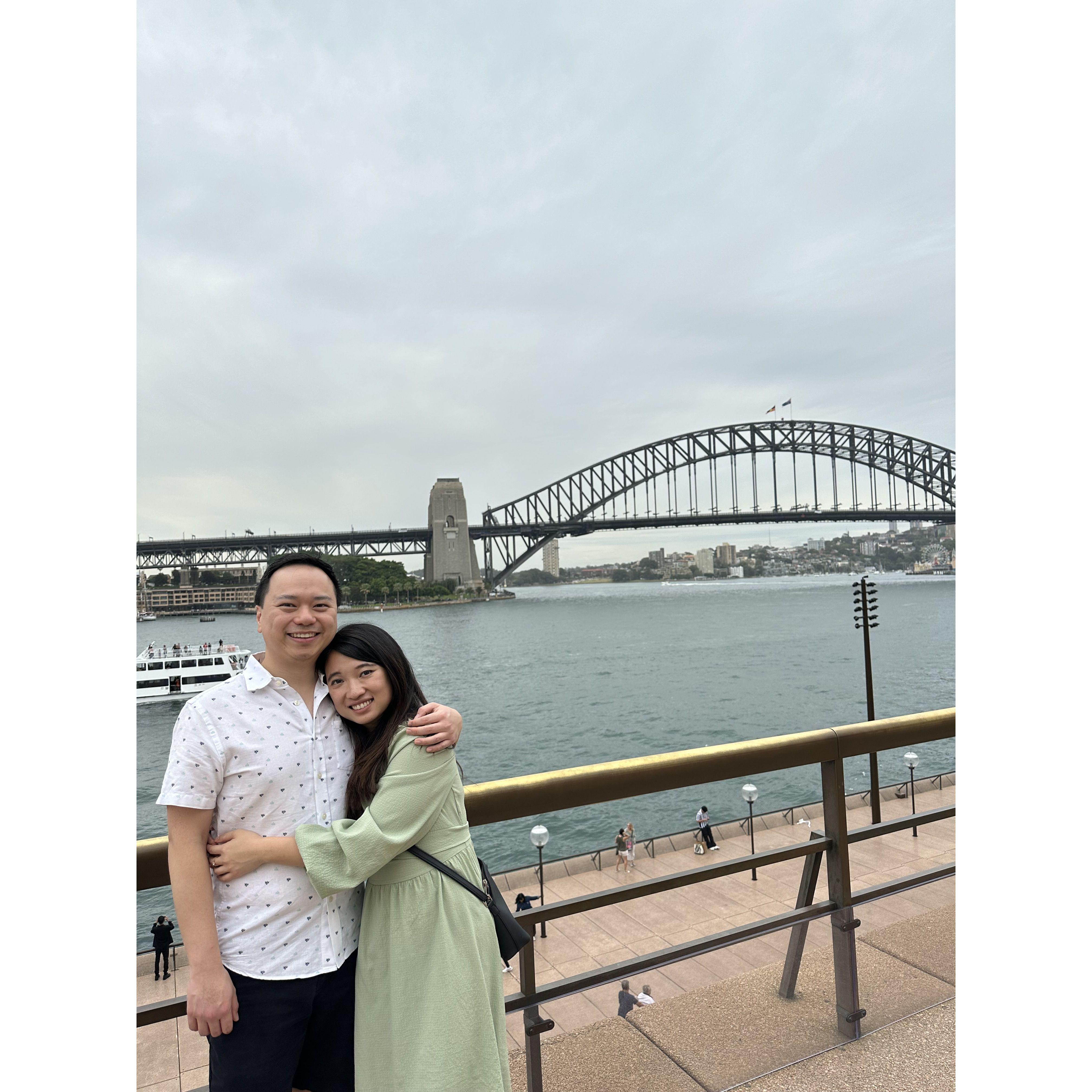 Dexter's first time in Australia