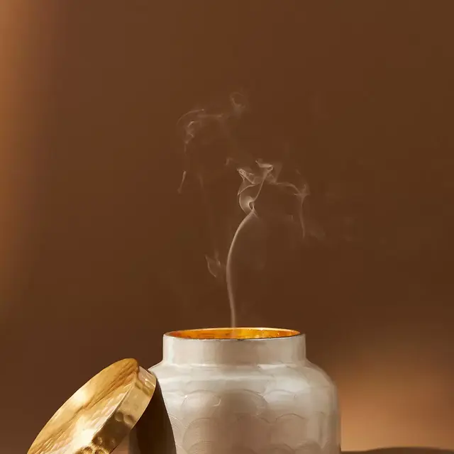 Capri Blue Capiz Jar Candle