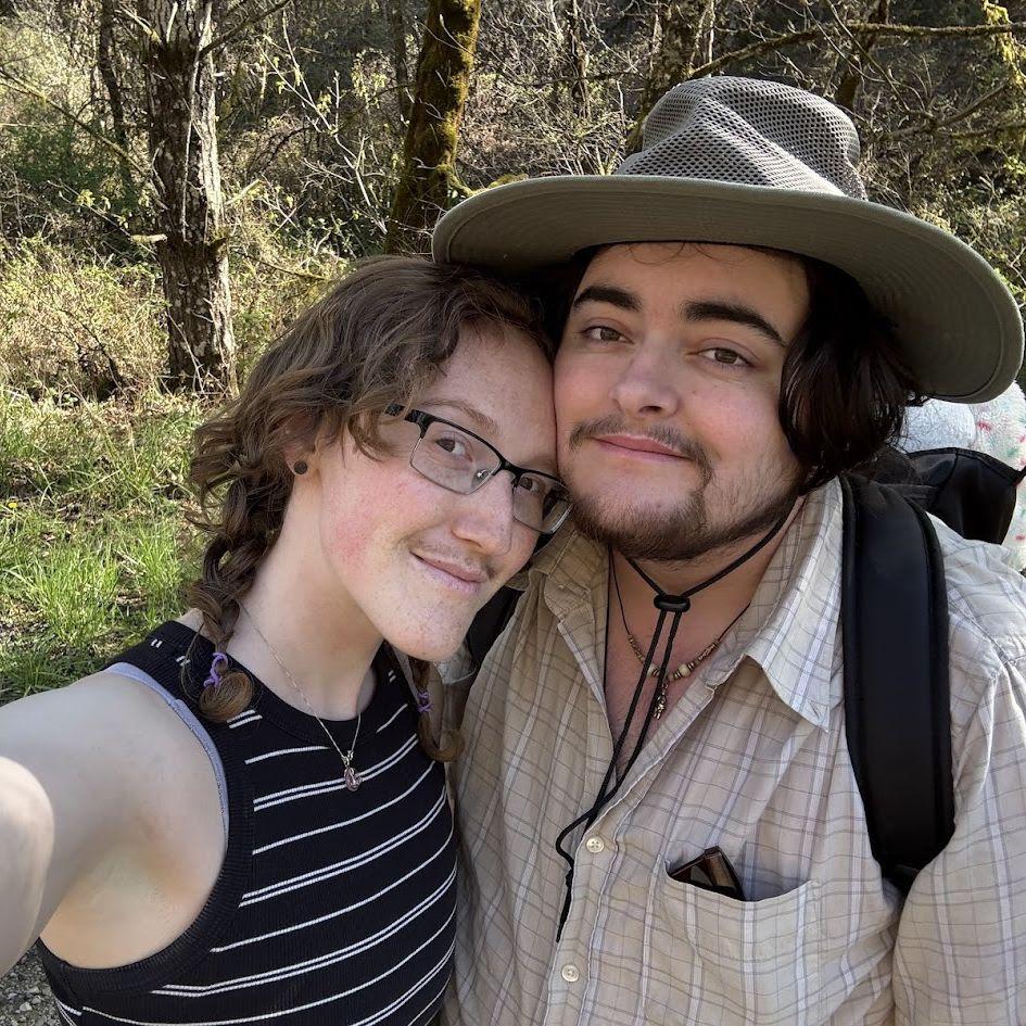 Yeah we moved to Oregon yeah we do some hiking what why are you looking at me like that