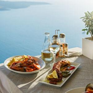 Dinner for Greece Honeymoon
