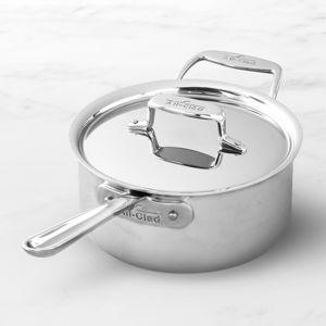 All-Clad D5® Stainless-Steel Saucepan (3-Qt.)