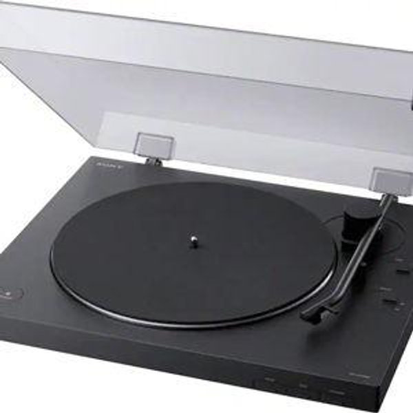 Sony - Bluetooth Stereo Turntable - Black