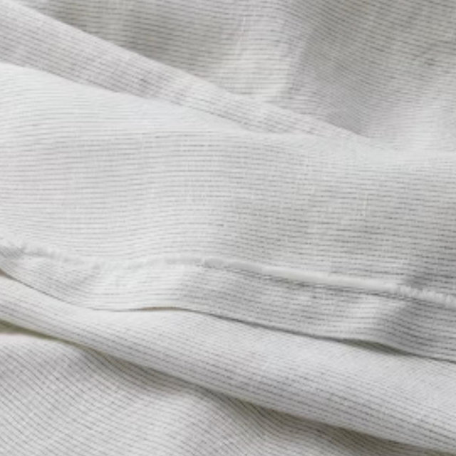Queen 100% Linen Sheet Set Gray Micro Stripe - Casaluna™ - Queen, Gray Micro Stripe