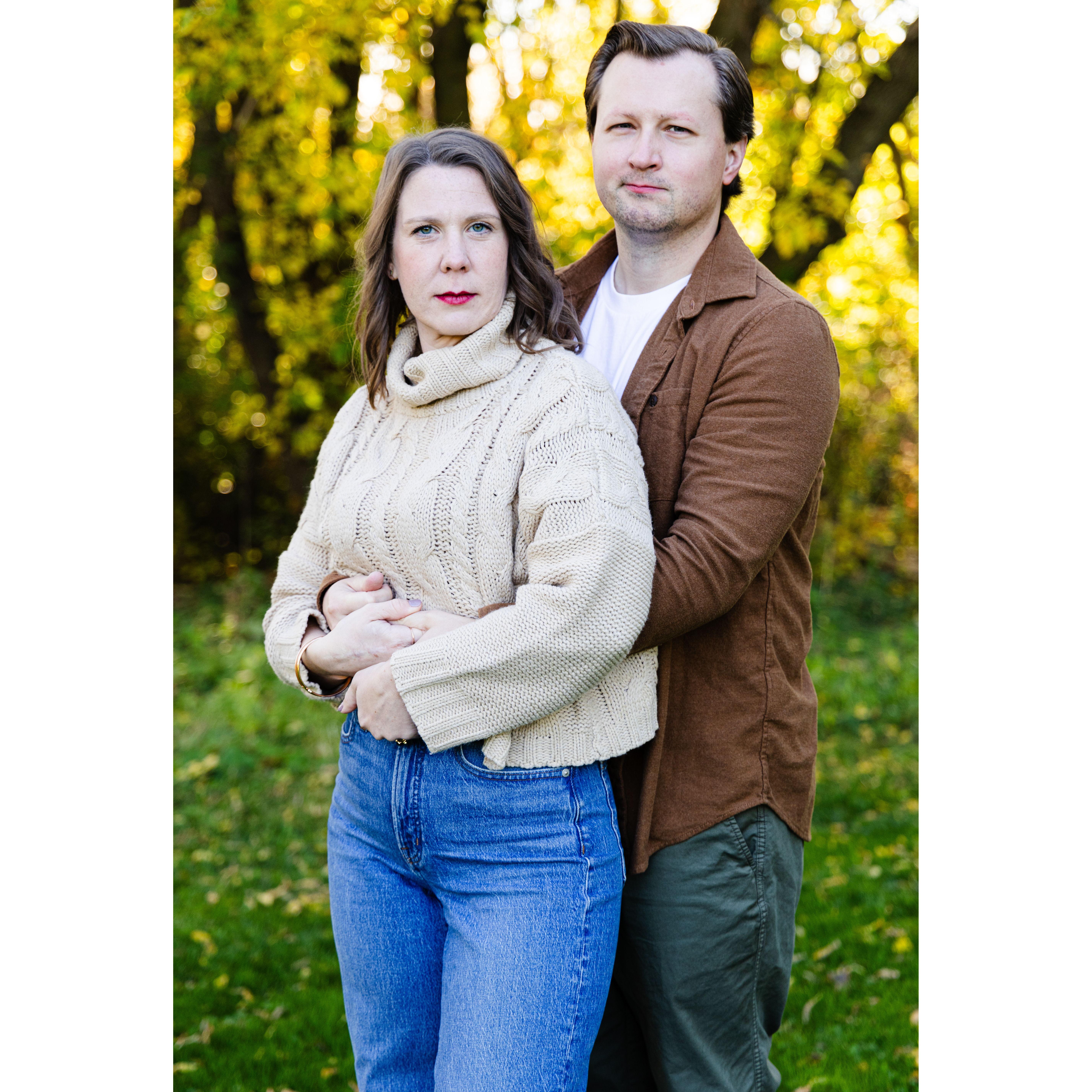 One of many awkward Engagement Photos (on purpose)