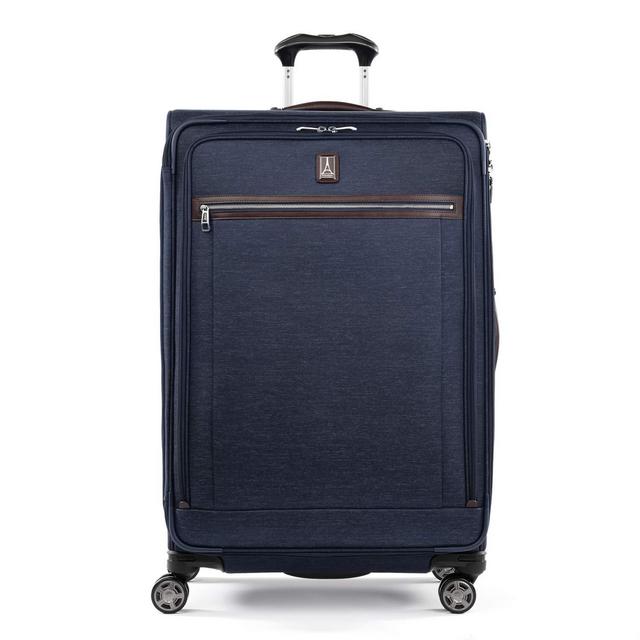 Travelpro Platinum Elite-Softside Expandable Spinner Wheel Luggage, True Navy, Checked-Large 29-Inch