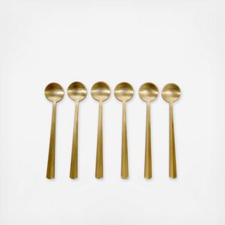 Gold Finish Coffee Spoon, Set of 12