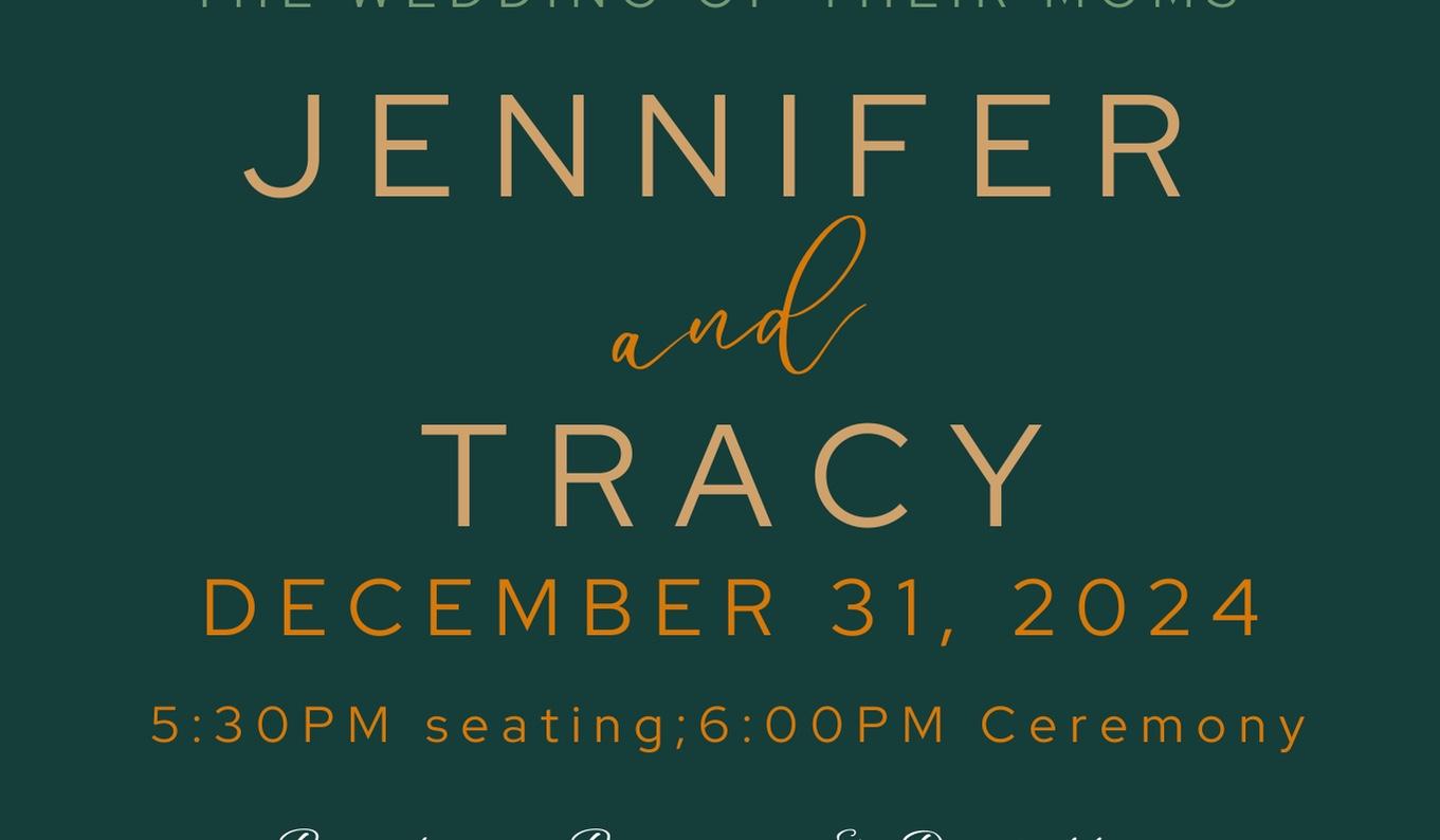 The Wedding Website of Tracy Gilman and Jenn Gleisberg