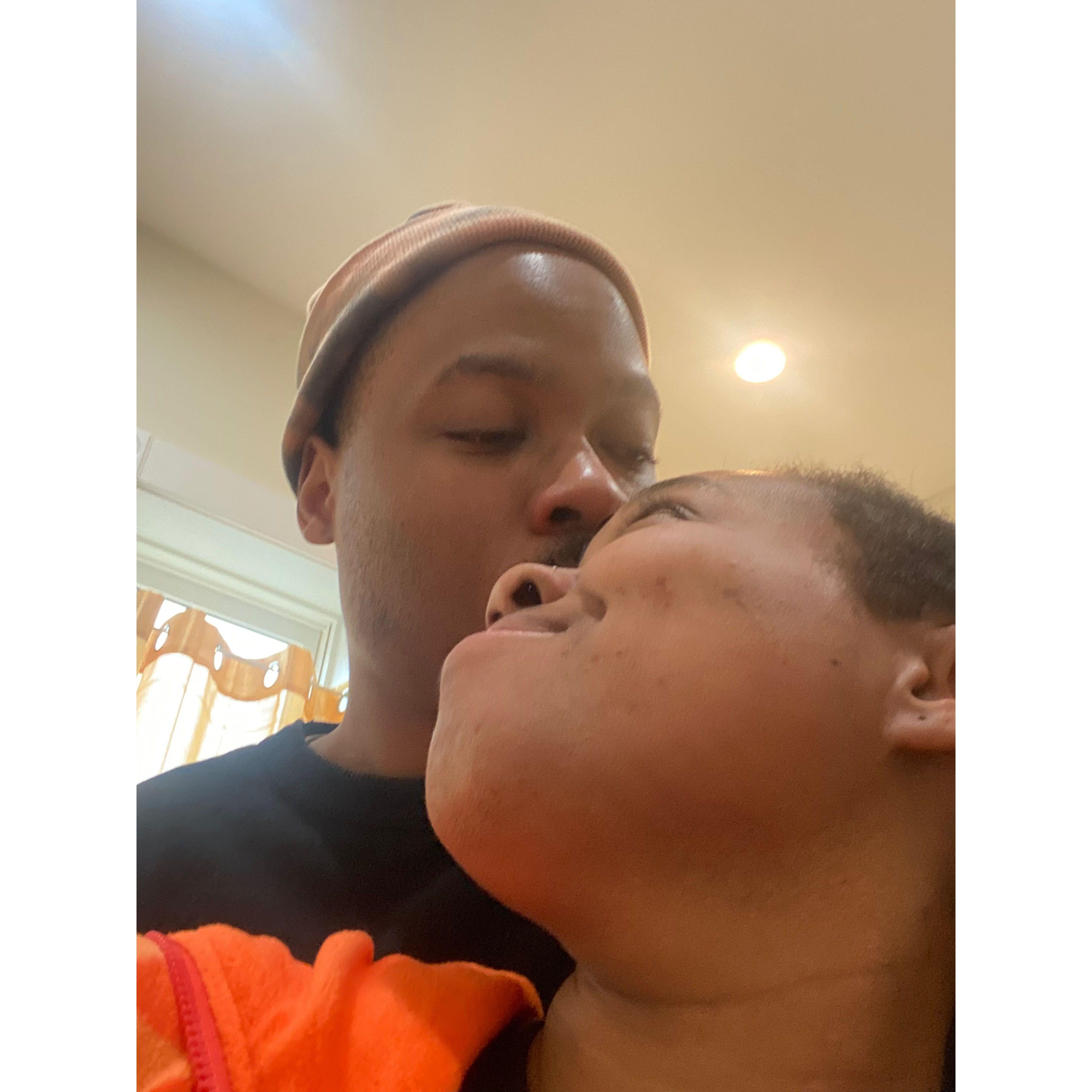 Our 1st photo together 🤭