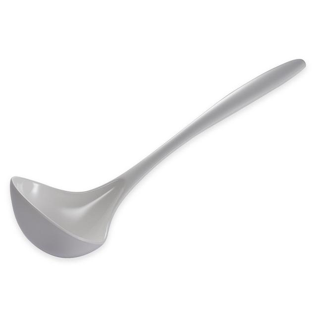 Hutzler 11-Inch Soup Ladle in White