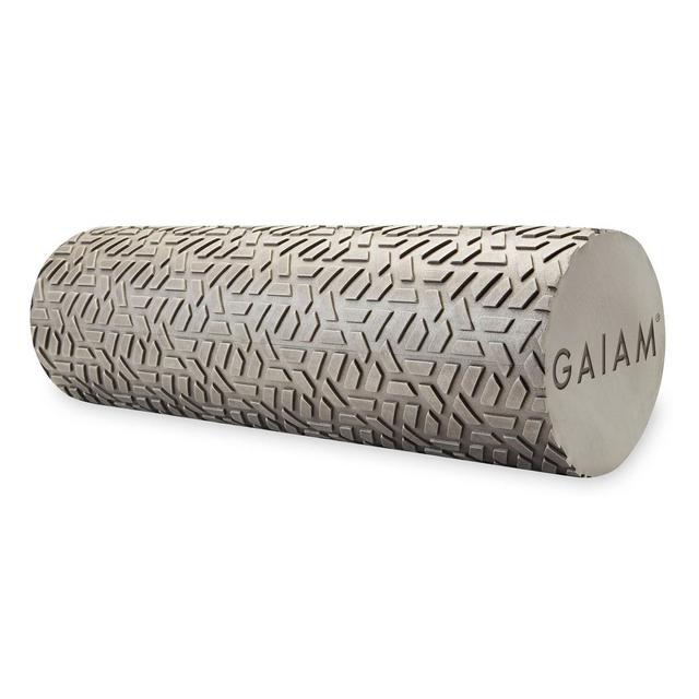 Gaiam Restore 18" Textured Foam Roller - Gray