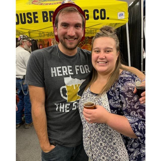 Kerstyn and Tylor attended their first Beer Fest together in Rapid.