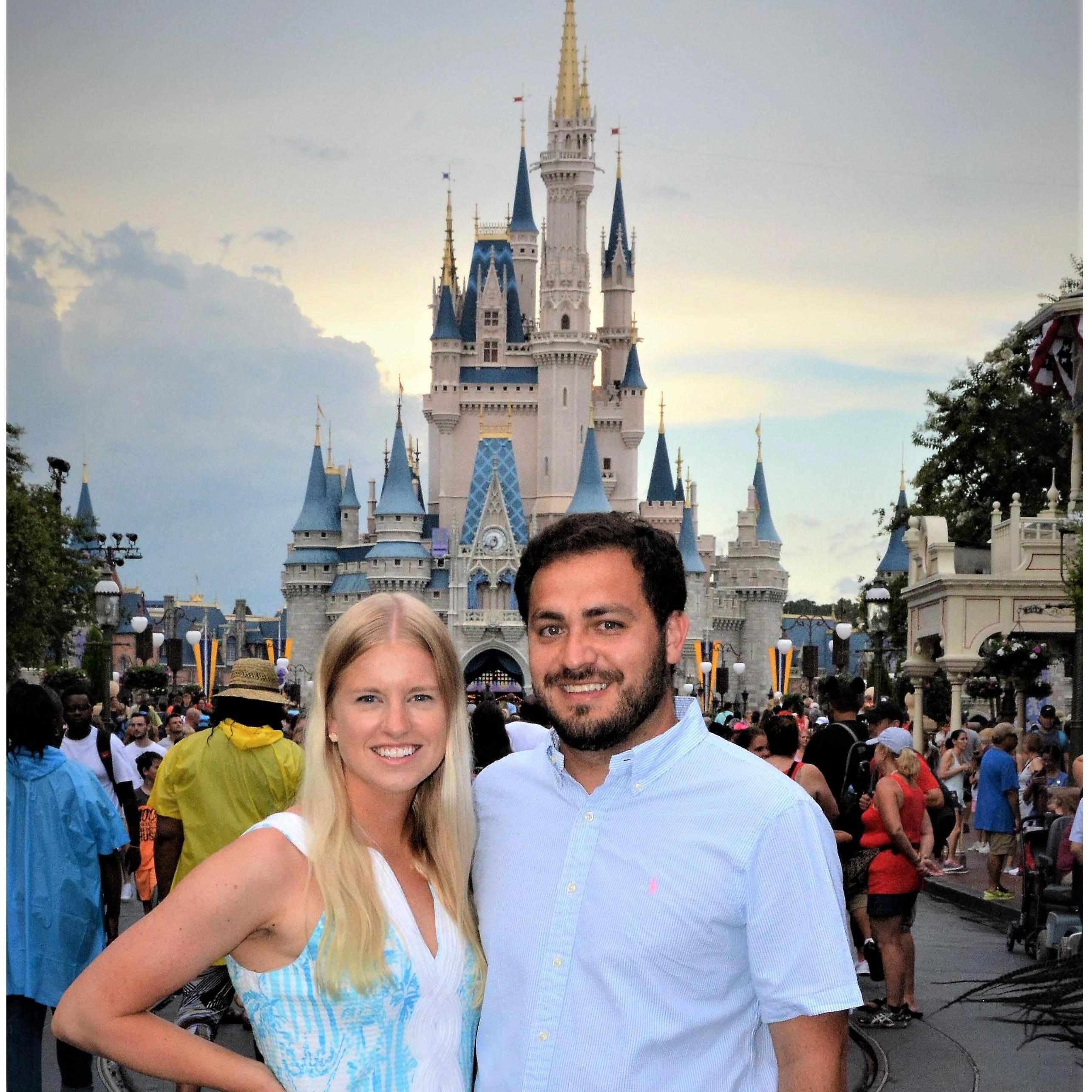 Moments before she says, "I will"!