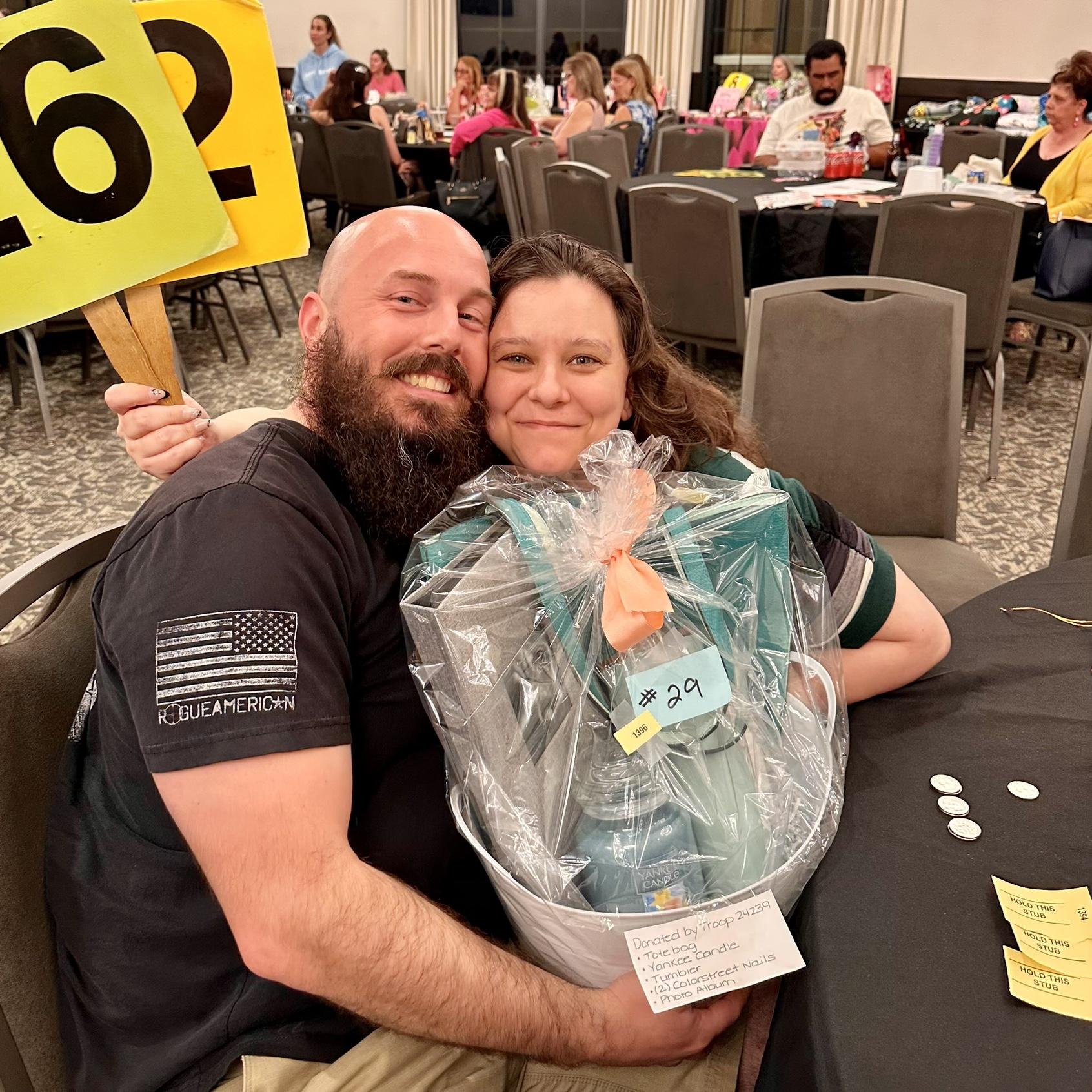 Going to the quarter auction is always a blast and we love going with friends and family.