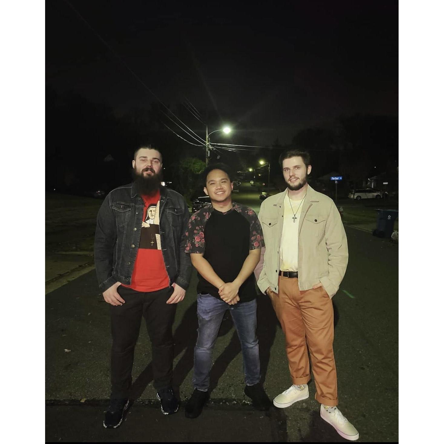 Clifford (Jocill's brother) with William and Jacob.