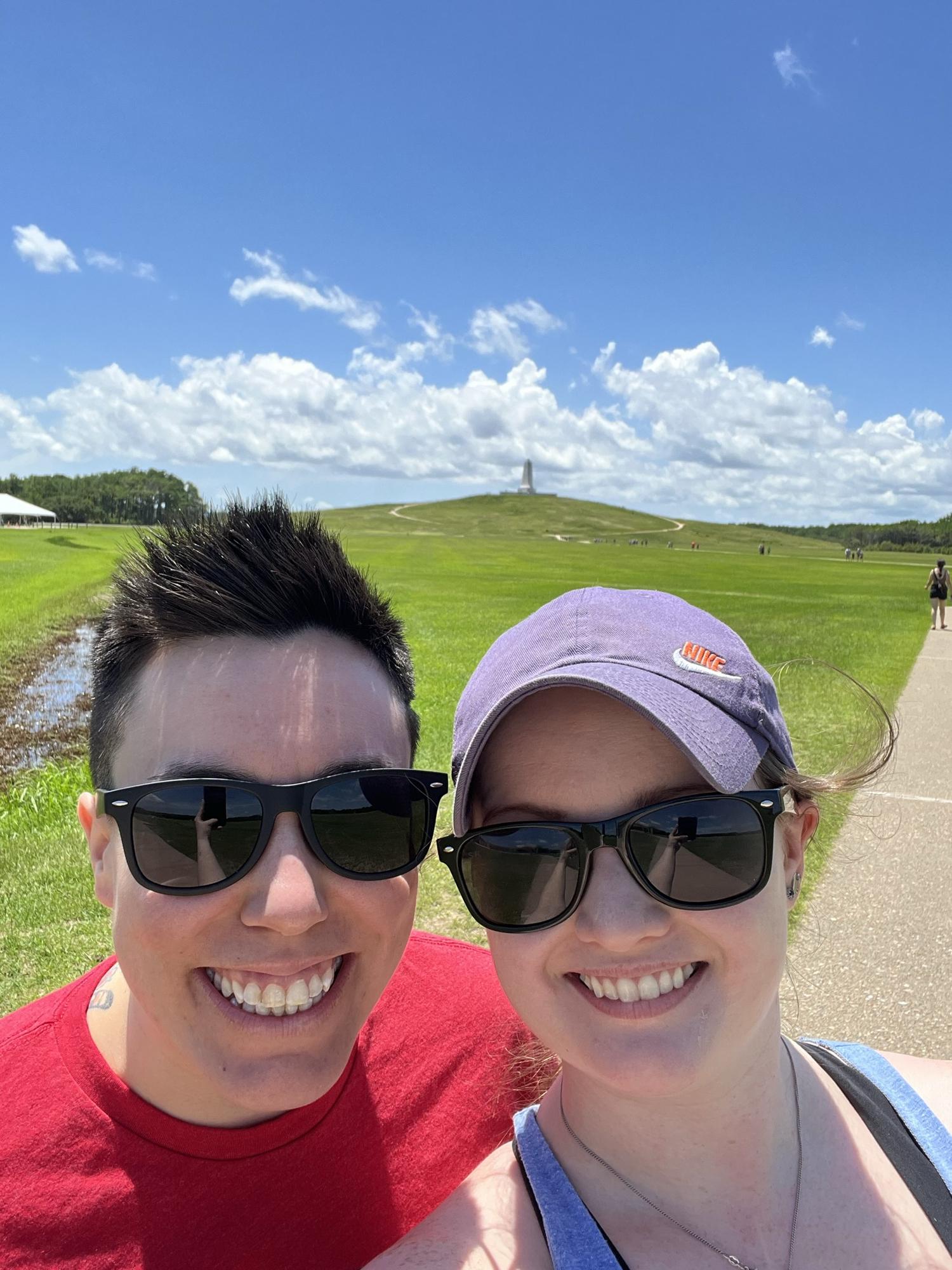 At Kitty Hawk!