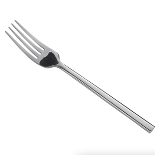 Acopa Phoenix 8 1/4 18/0 Stainless Steel Forged Dinner Fork - 12/Pack