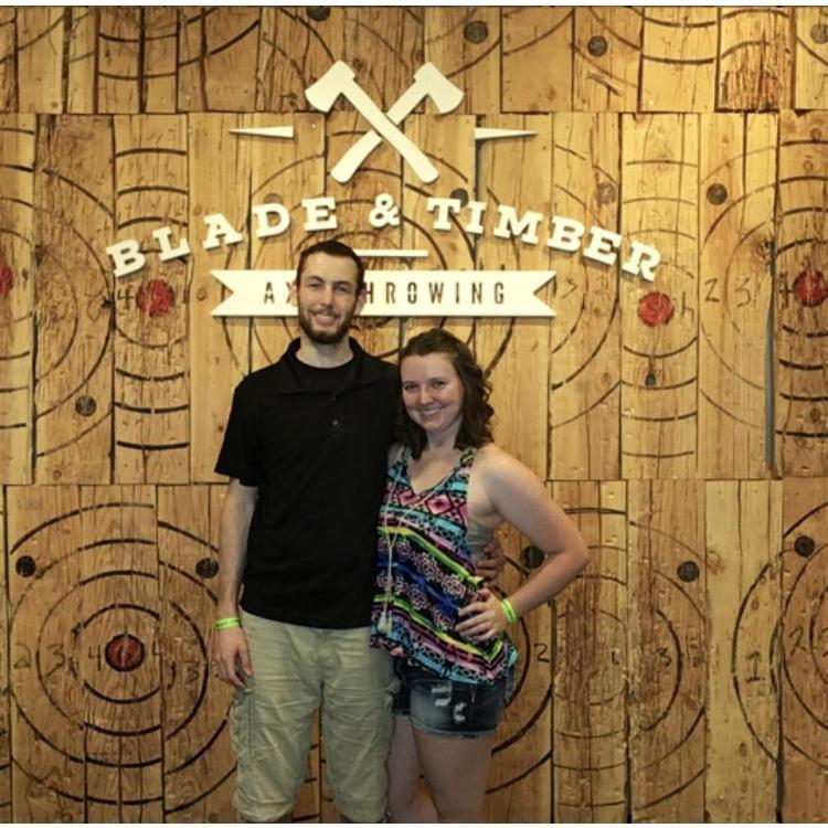 Axe throwing, Kansas City, 2019