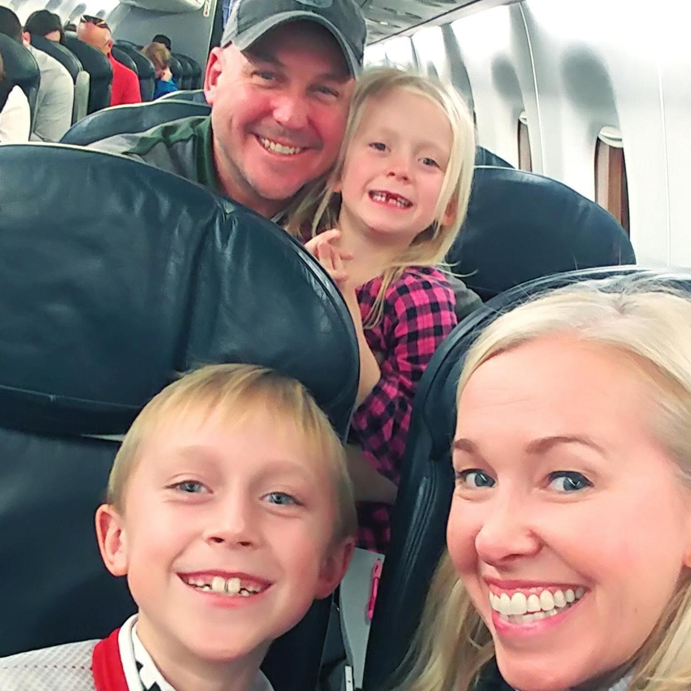 The family that travels together!