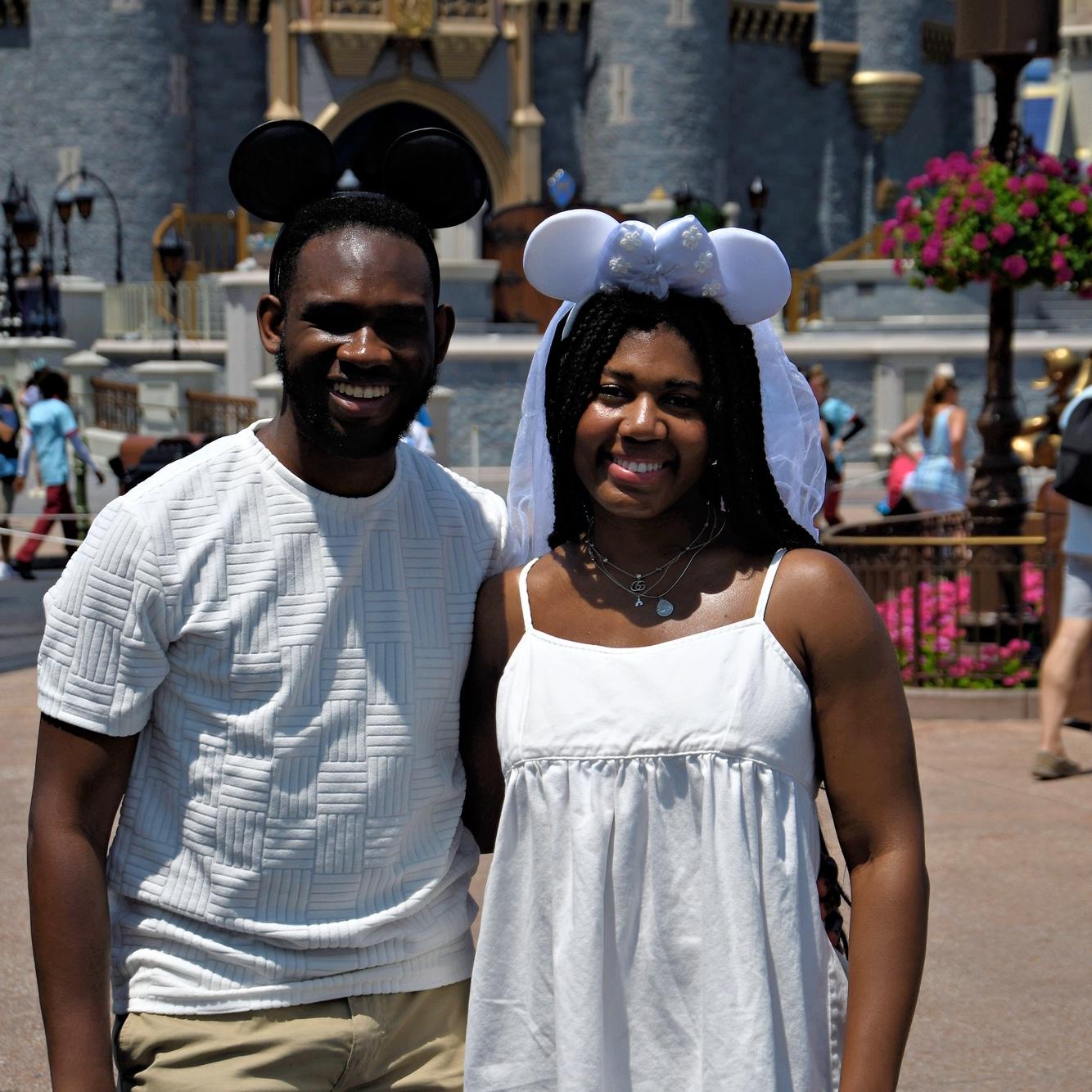 Disney engagement shoot