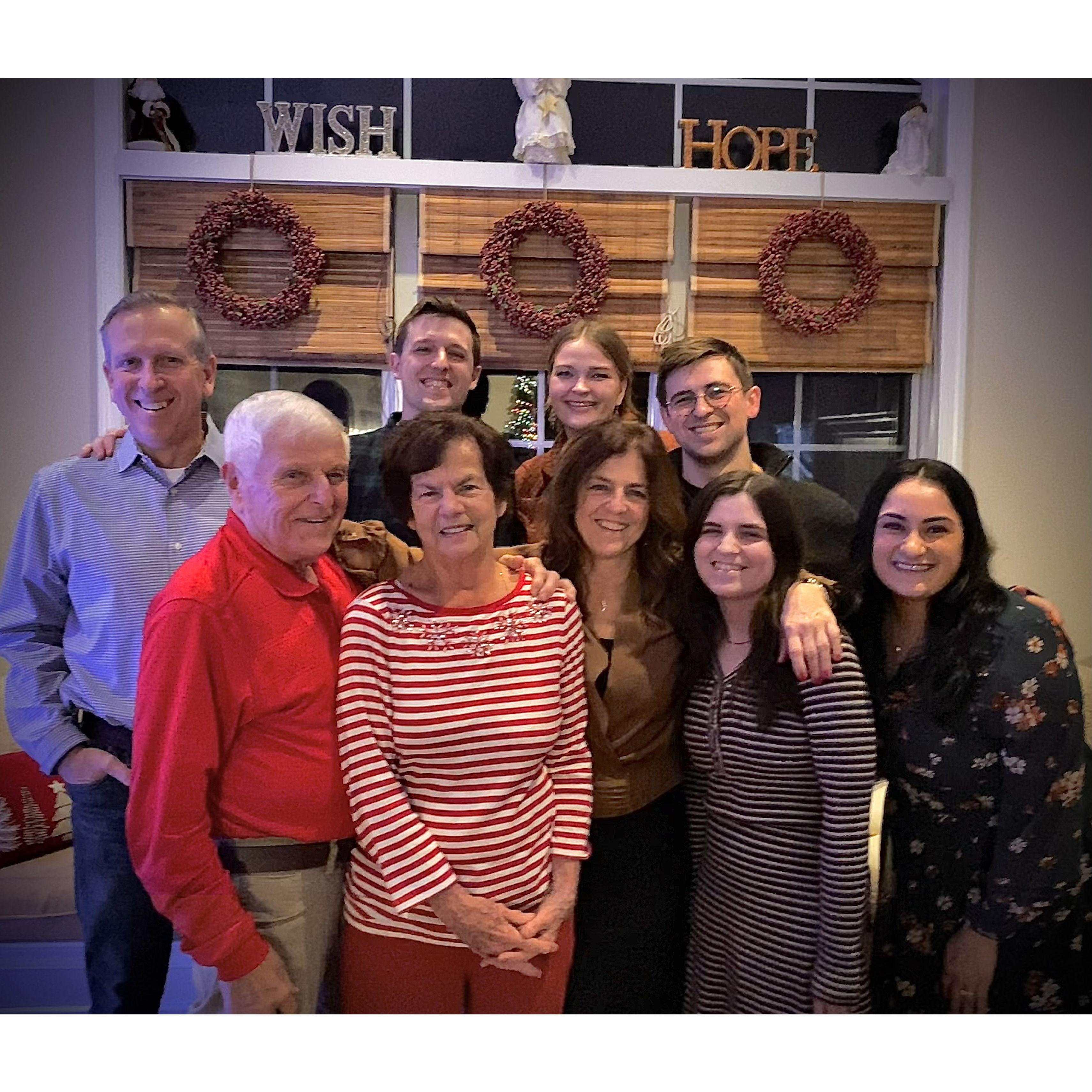 2023 - one of many Christmas eve's spent at the Dunleavy residence. One of our favorite traditions!