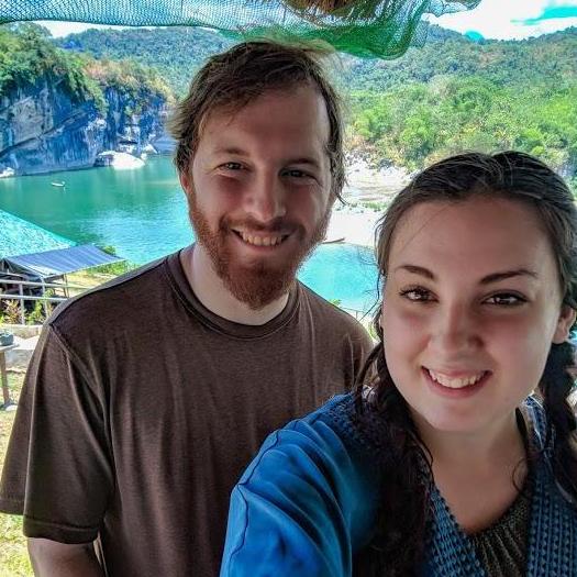 Our mission trip to the Philippines. That day we got to go cave exploring and cliff diving.