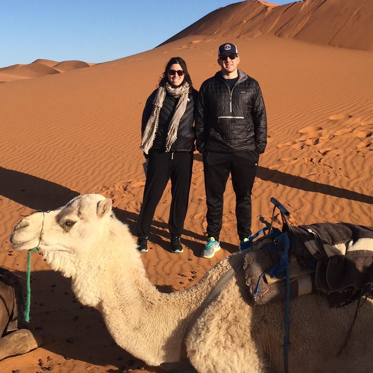 Making friends in the Sahara