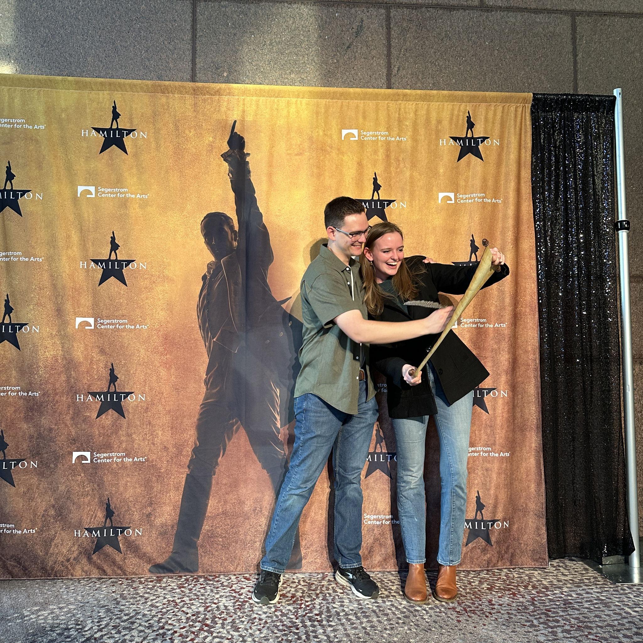 Hamilton for Matthew's 23rd Birthday!