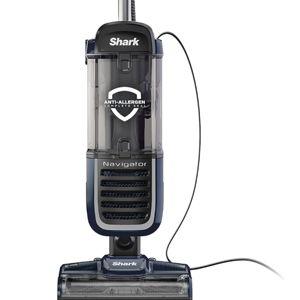 Shark NV151 Navigator Swivel Pro Complete Upright Vacuum with HEPA Filtration, Swivel Steering, Pet Power Brush, Crevice Tool & Upholstery Tool, for Pet Hair & Multi-Surface Cleaning, Navy