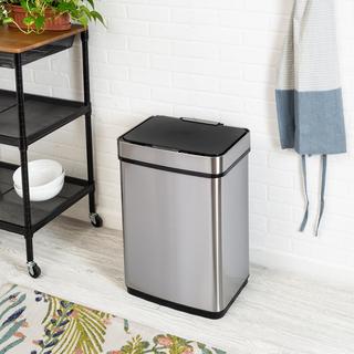 Stainless Steel Motion Sensor Trash Can